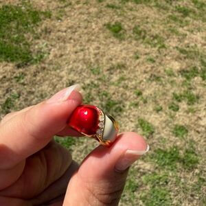 14K Gold Electroplated Ring